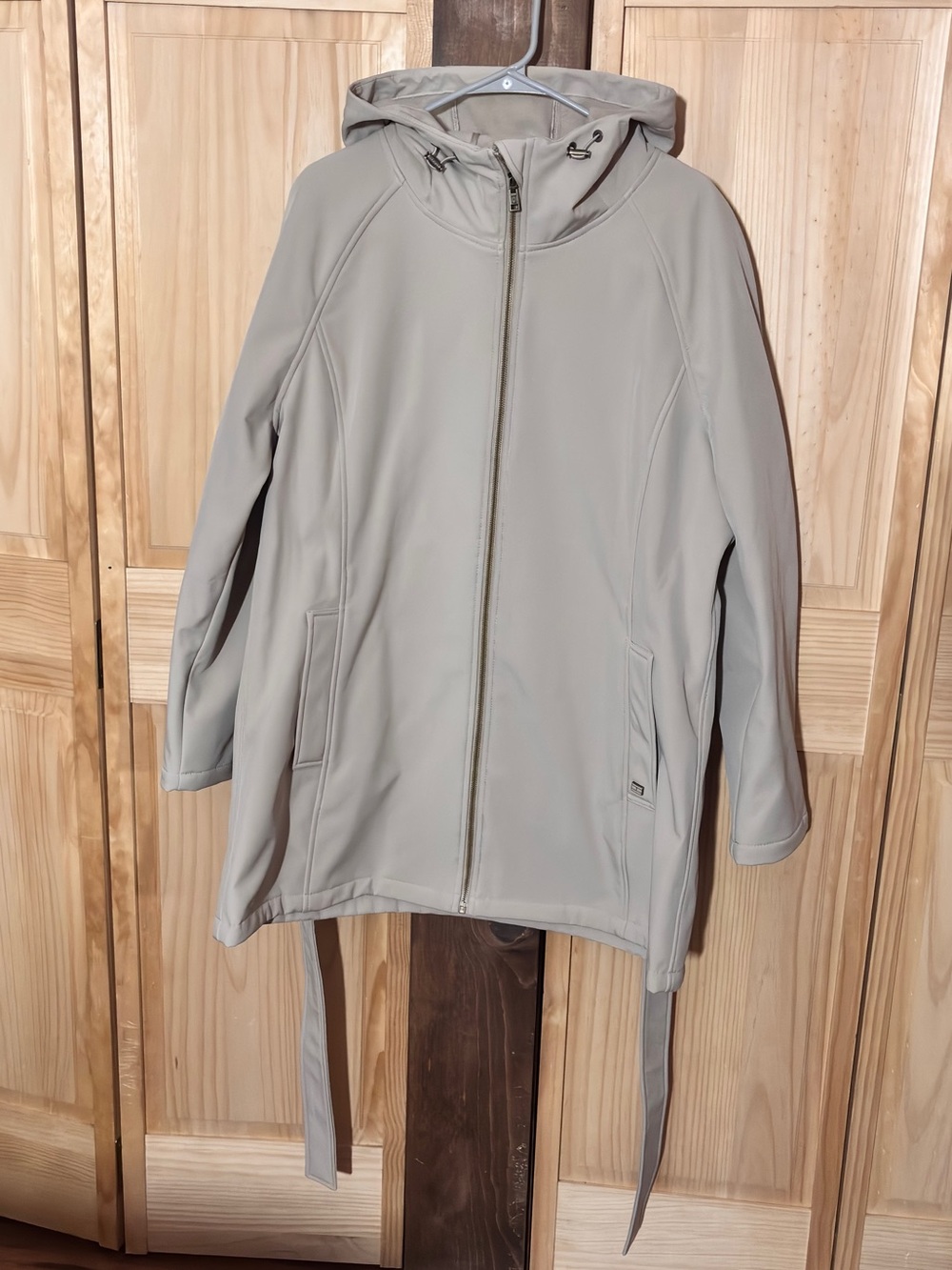 Shell Hooded Coat